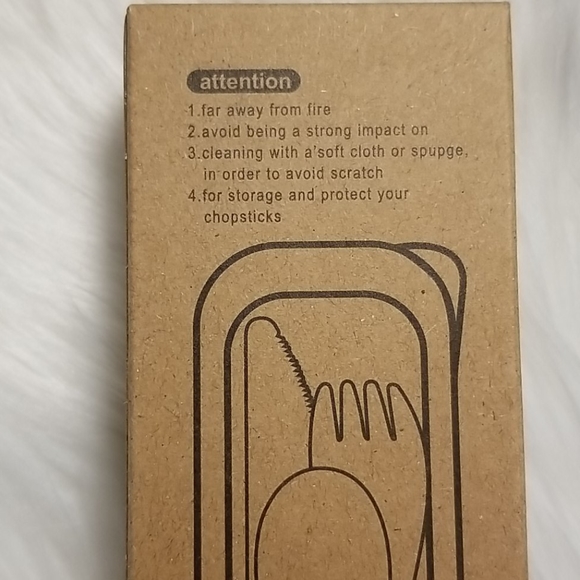 Utensils. 3 pcs. and Container. - Picture 3 of 3